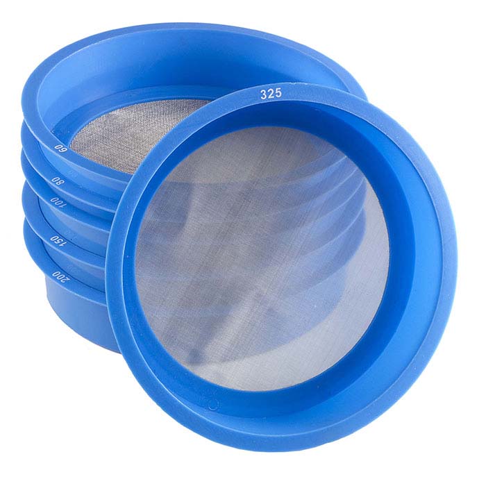 Stackable Sifting Screens, 80 Mesh