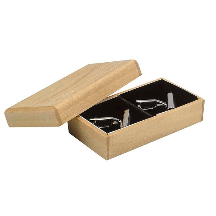 Pine Handmade Cuff Link Gift Box