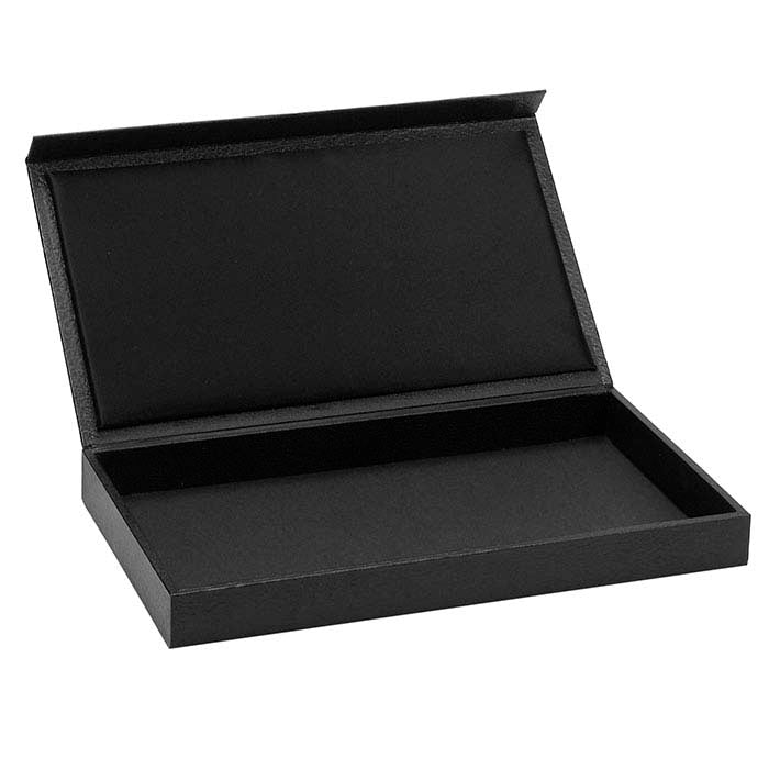 Black Full-Size Tray with Magnetic Lid