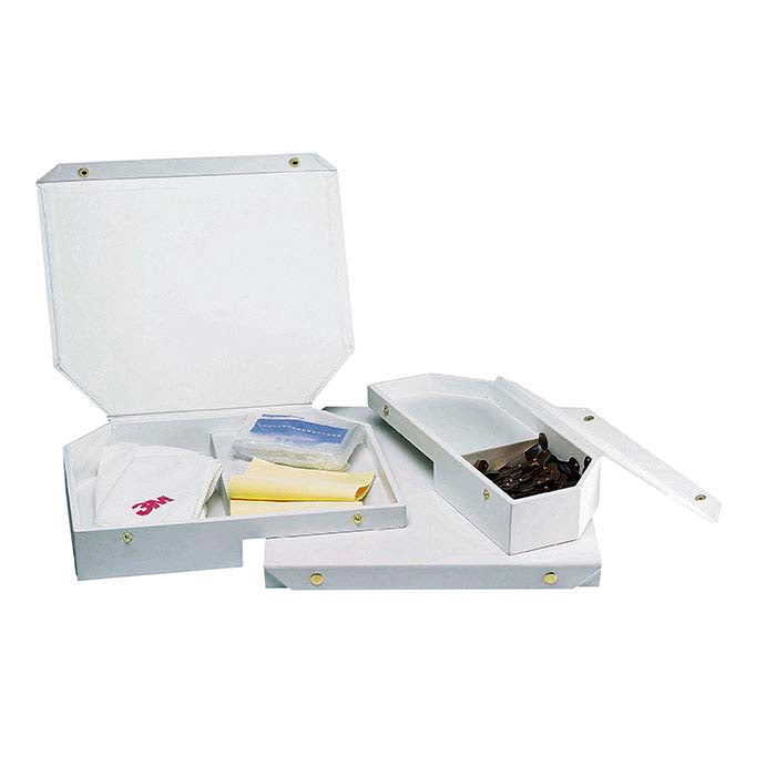 Faux Leather Three-Piece Riser Display Set