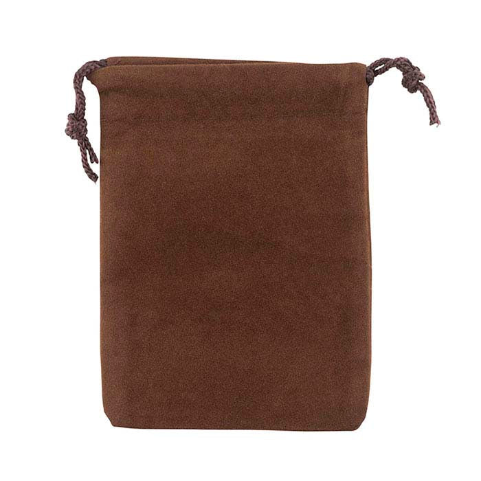 Velveteen Brown 76.2mm x 101.6mm Pouch