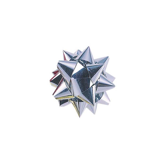 Silver 50.8mm Star Bow