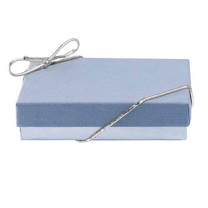 Silver Stretch Loop with Bow