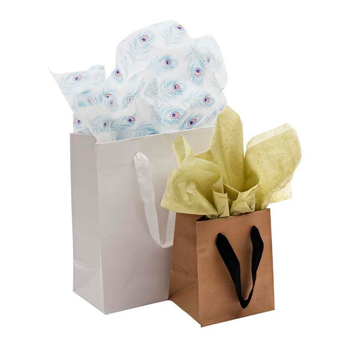 Empire White Manhattan Paper Tote