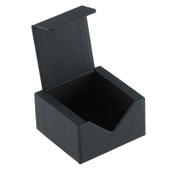 Caja de regalo para anillo Vario negra
