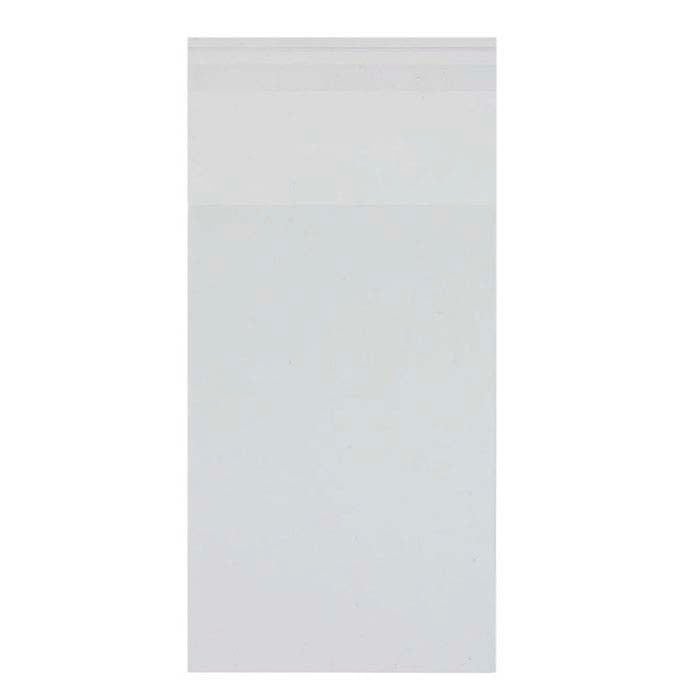 Ultra Clear 1.8-Mil 101.6mm x 152.4mm Plastic Bag with Self-Adhesive Seal