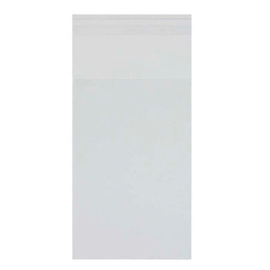Ultra Clear 1.8-Mil 101.6mm x 152.4mm Plastic Bag with Self-Adhesive Seal