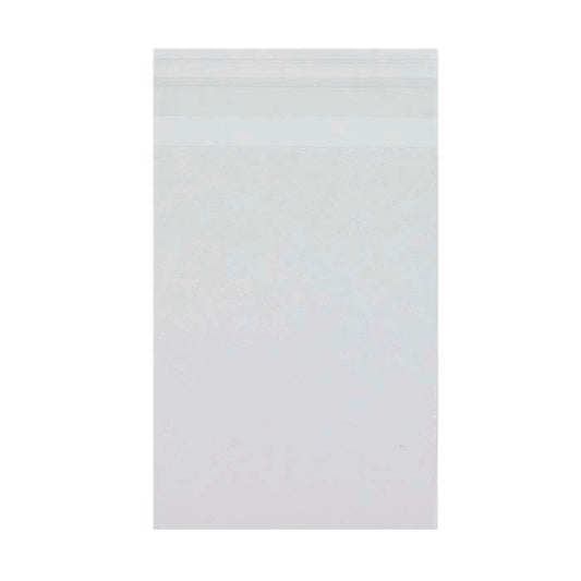 Ultra Clear 1.8-Mil 76.2mm x 101.6mm Plastic Bag with Self-Adhesive Seal