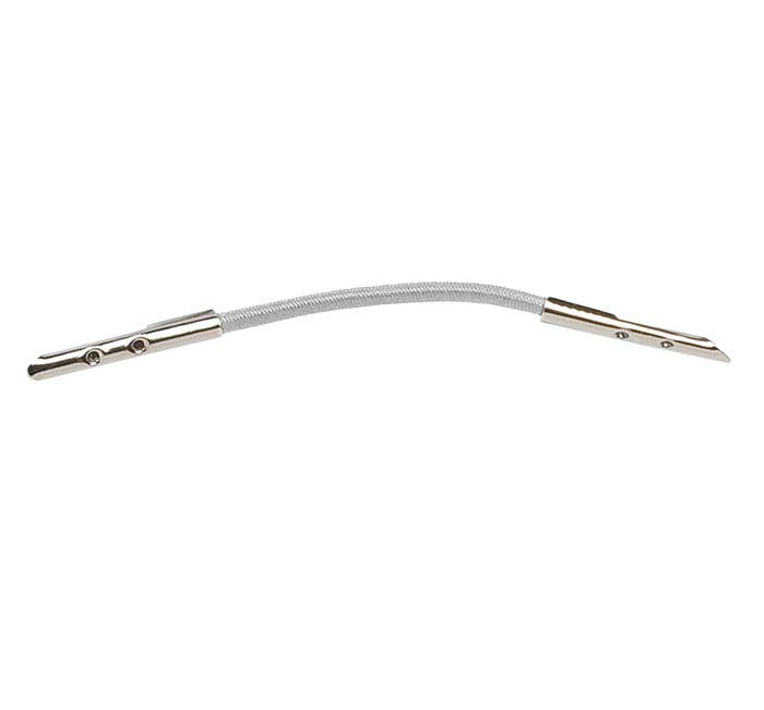 White Elastic Barb