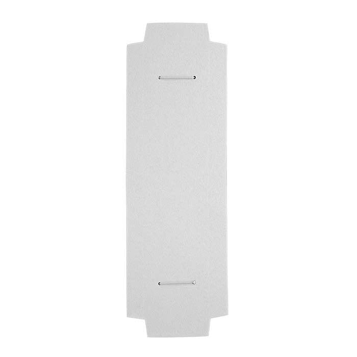 White Velour-Flocked Cardboard Gift Box Insert