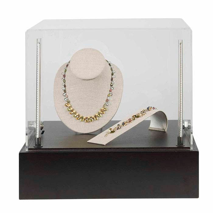 Acrylic Lockable Lighted Showcase
