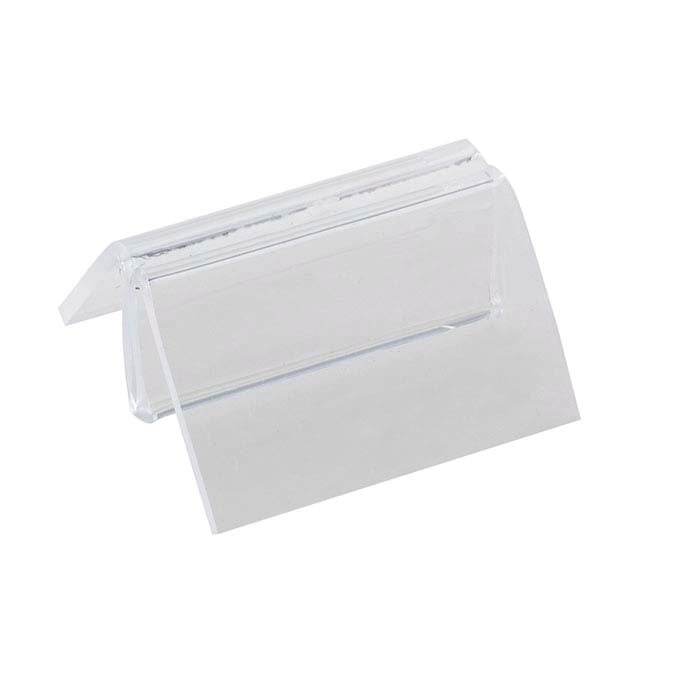 Clear Acrylic Pinch-Slot Jewelry Card Holder