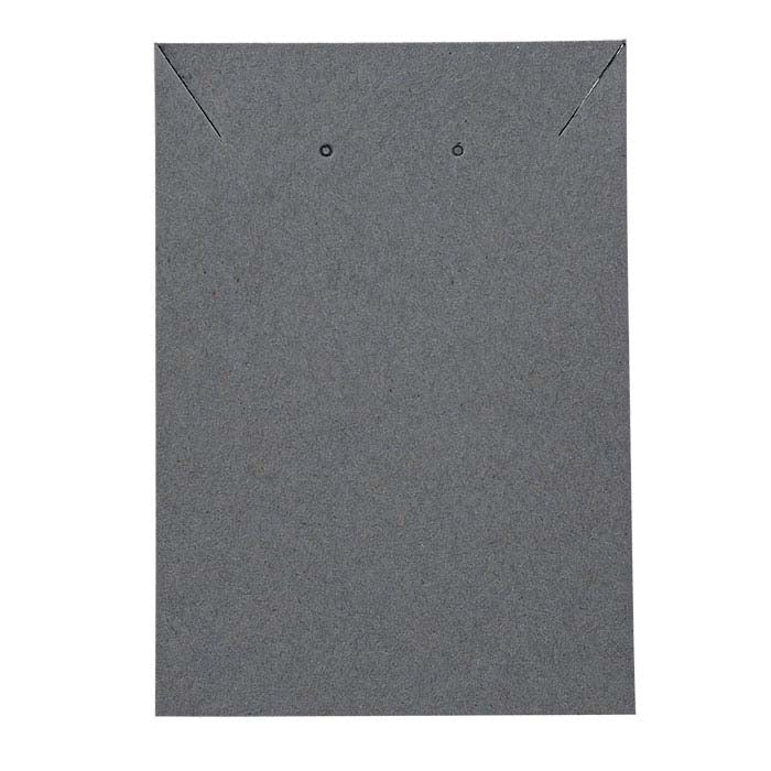 Gray Pendant and Earring Presentation Card Insert