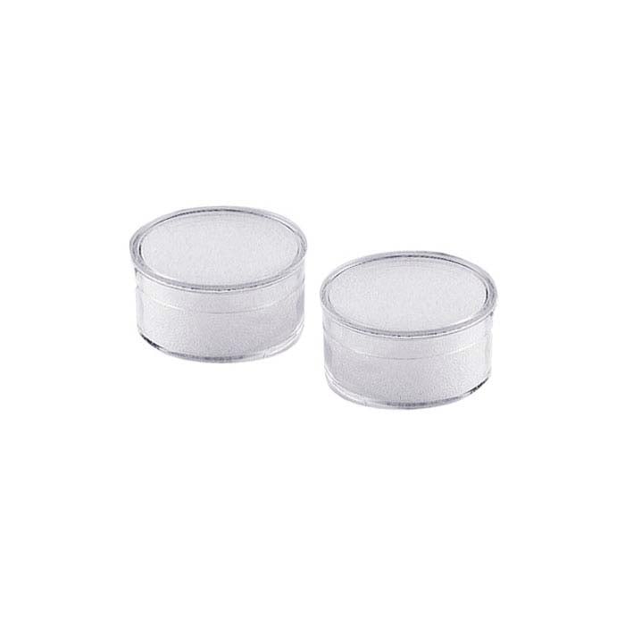 Transparante Acryl Ronde Edelsteenpot
