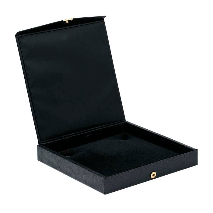 High Desert Black Faux Leather Necklace Gift Box