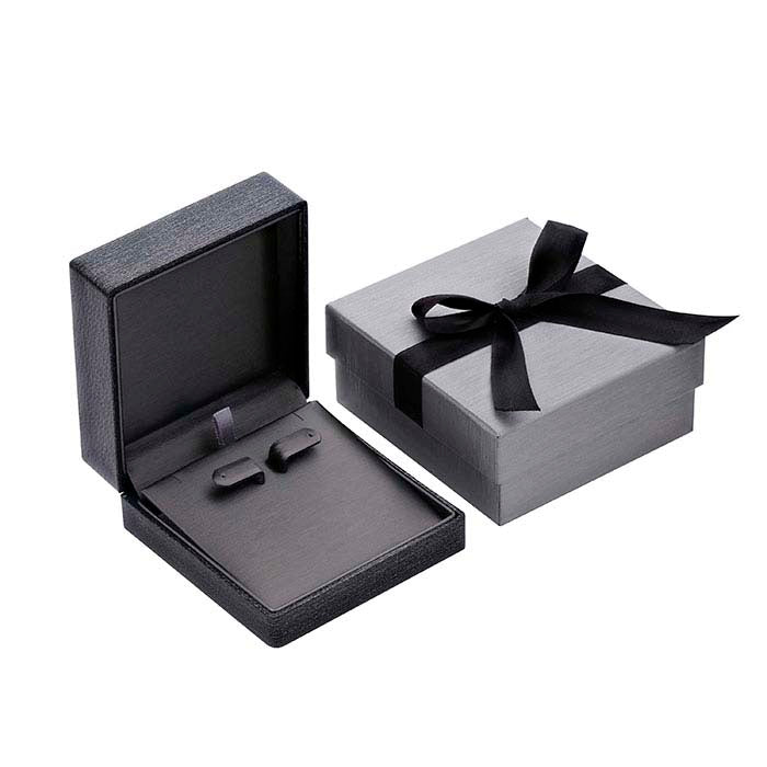 Silver Night Metallic Premium Ribbon Combination Gift Box