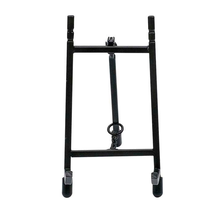 Svart metallutstillingsstativ, 127,0 mm