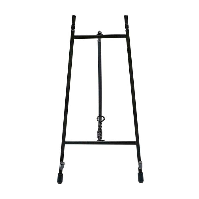 Svart metallutstillingsstativ, 228,6 mm
