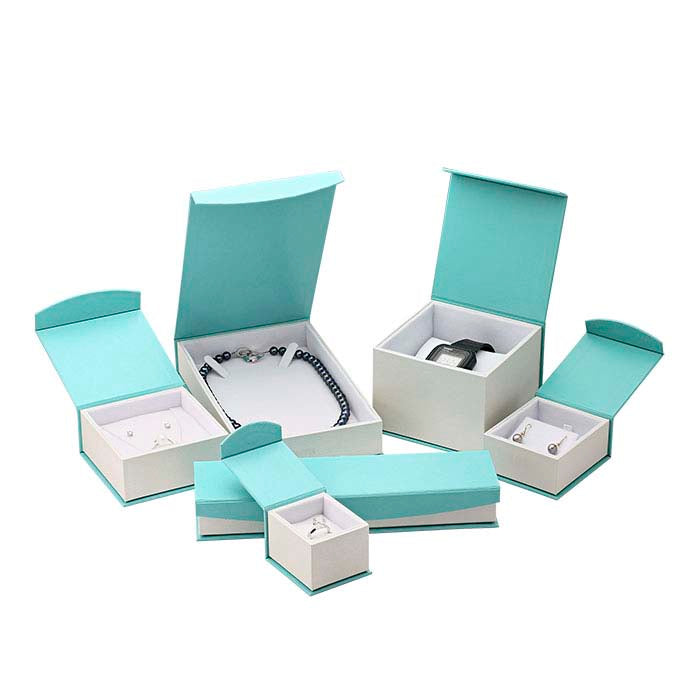 Teal Blue Necklace Gift Box