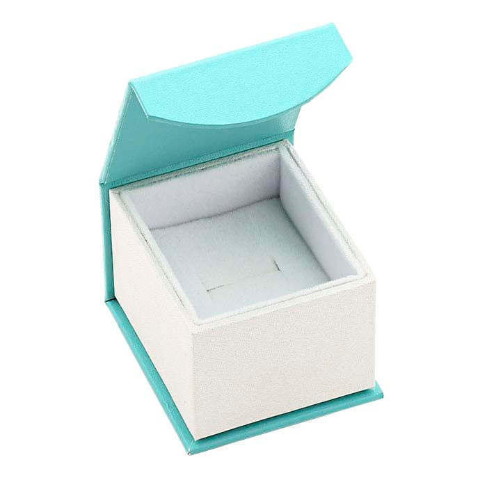 Teal Blue Ring Gift Box