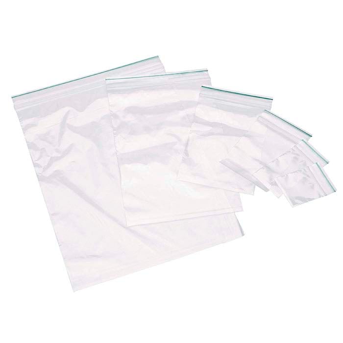 Minigrip® GreenLine™ 2-mil biologisk nedbrytbar gjenlukkbar glidelåspose, 50,8 mm x 50,8 mm
