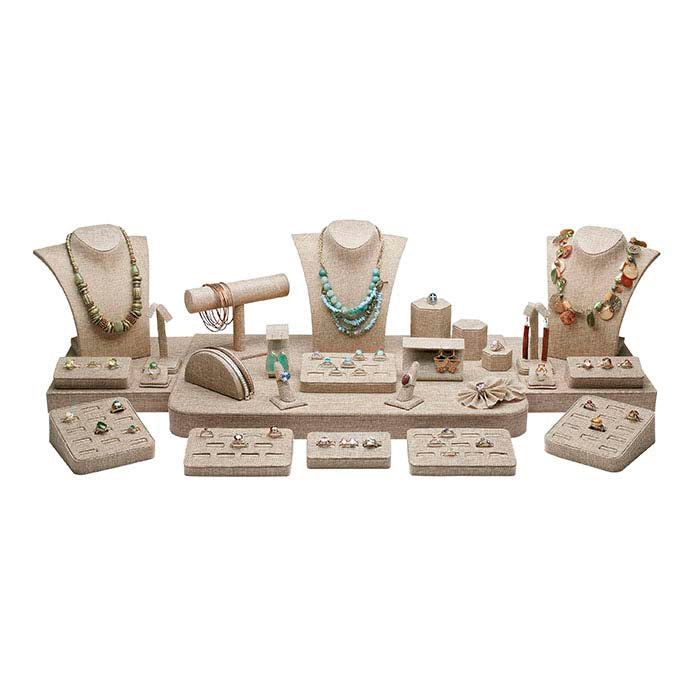 Burlap Display Collection, 29-Piece