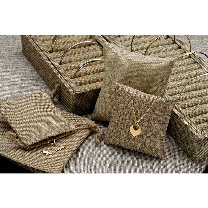 Burlap 69.85mm x 88.9mm Pouch
