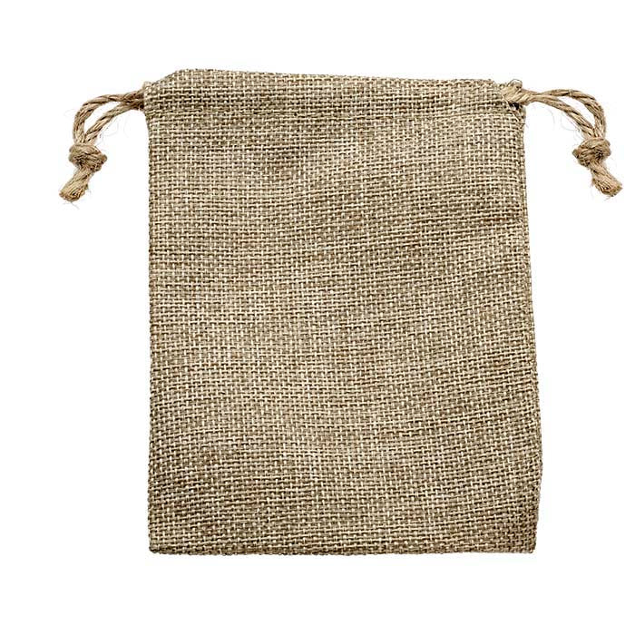 Burlap 101.6mm x 139.7mm Pouch