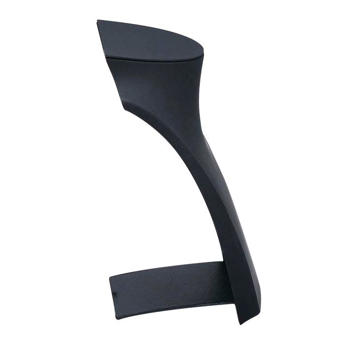 Black Plastic Travel Necklace Bust Display, 203.2 mm