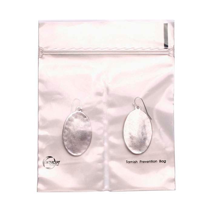 Intercept® 101.6mm x 101.6mm Split-Pocket Anti-Tarnish Plastic Bag