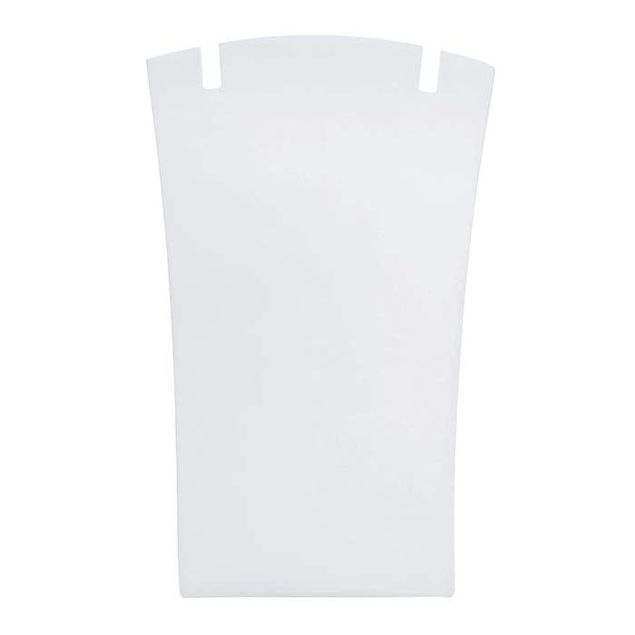 Matte White Acrylic Pendant or Earring Display