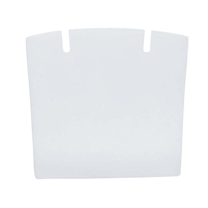Matte White Acrylic Pendant or Earring Display