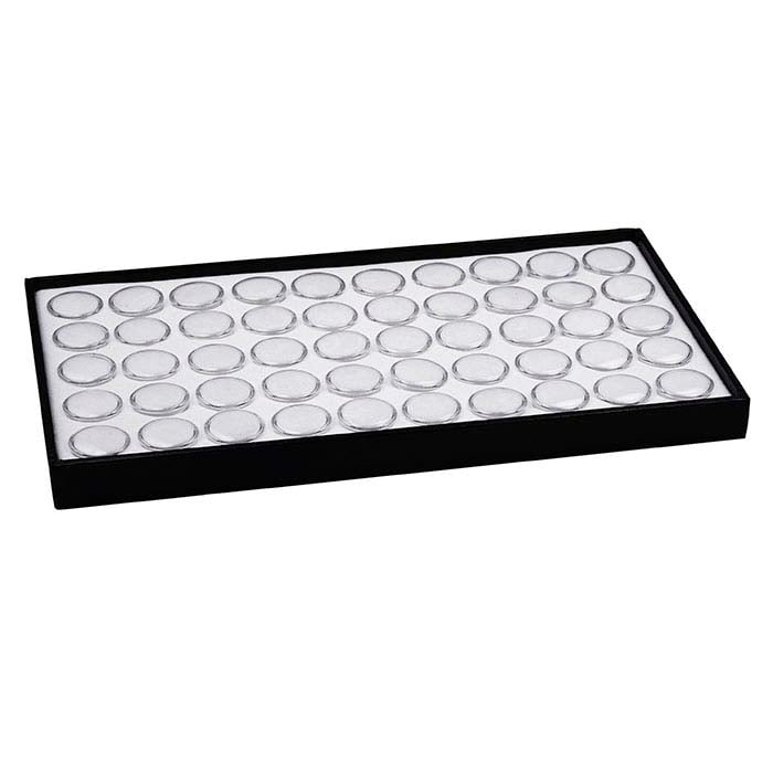 Black Paper-Covered Full-Size Gem Tray