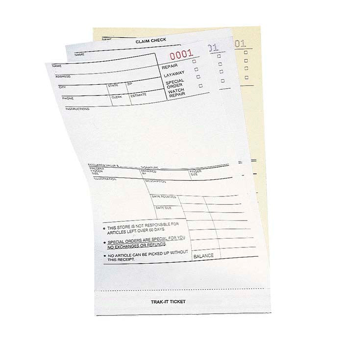 Trak-It Ticket®, #5001-#5500