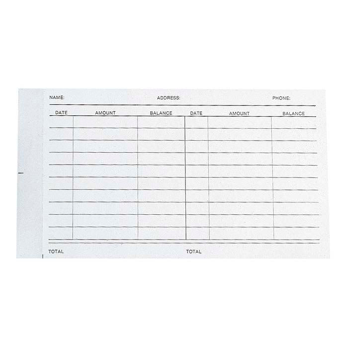 Trak-It Ticket®, #0501-#1000