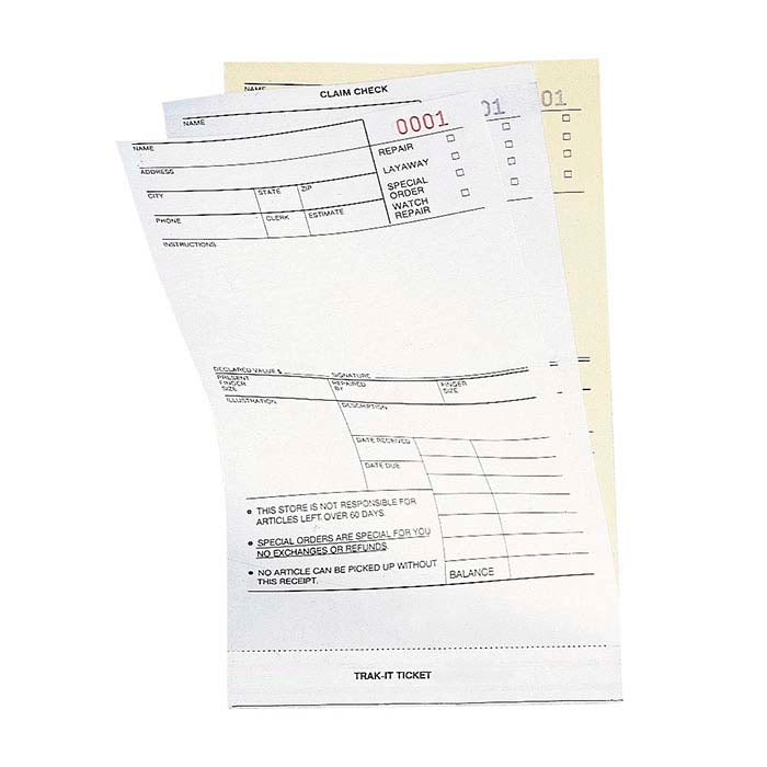 Trak-It Ticket®, #2001-#2500
