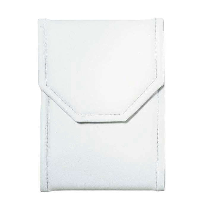 White Vinyl Large Necklace Folder