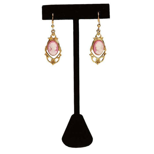 Black Velvet T-Stand Earring Display, 139.7 mm