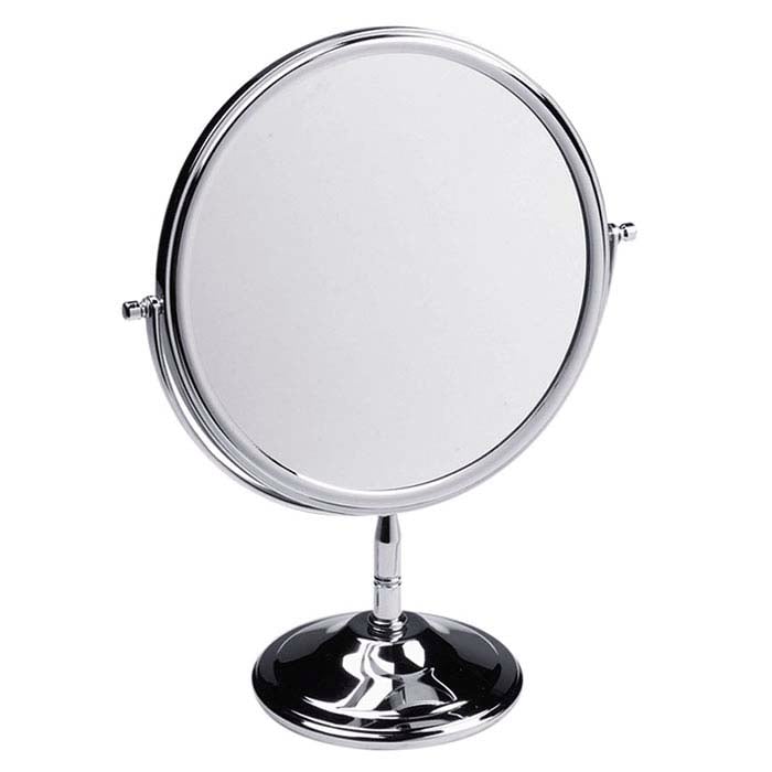 Chrome Double-Sided Adjustable Mirror