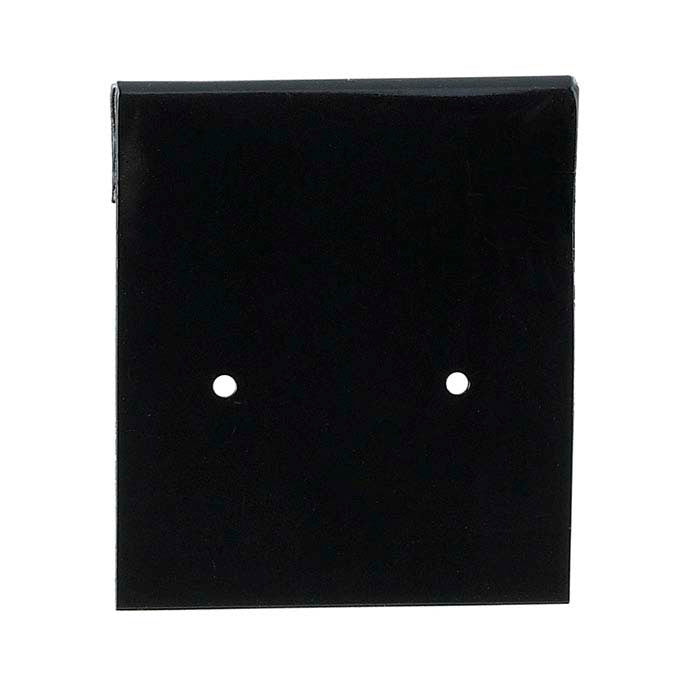 Black Plastic Hanging Earring Card