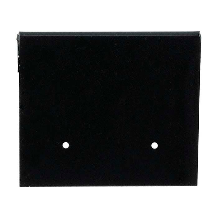 Black Plastic Hanging Earring Card