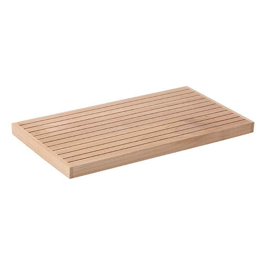 Solid Alder Slotted Jewelry Card Display