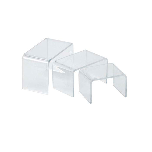 Clear Acrylic Riser Display Set
