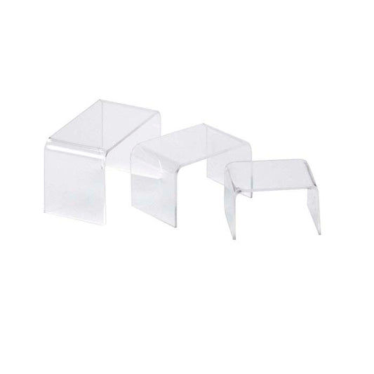 Clear Acrylic Economy Riser Display Set
