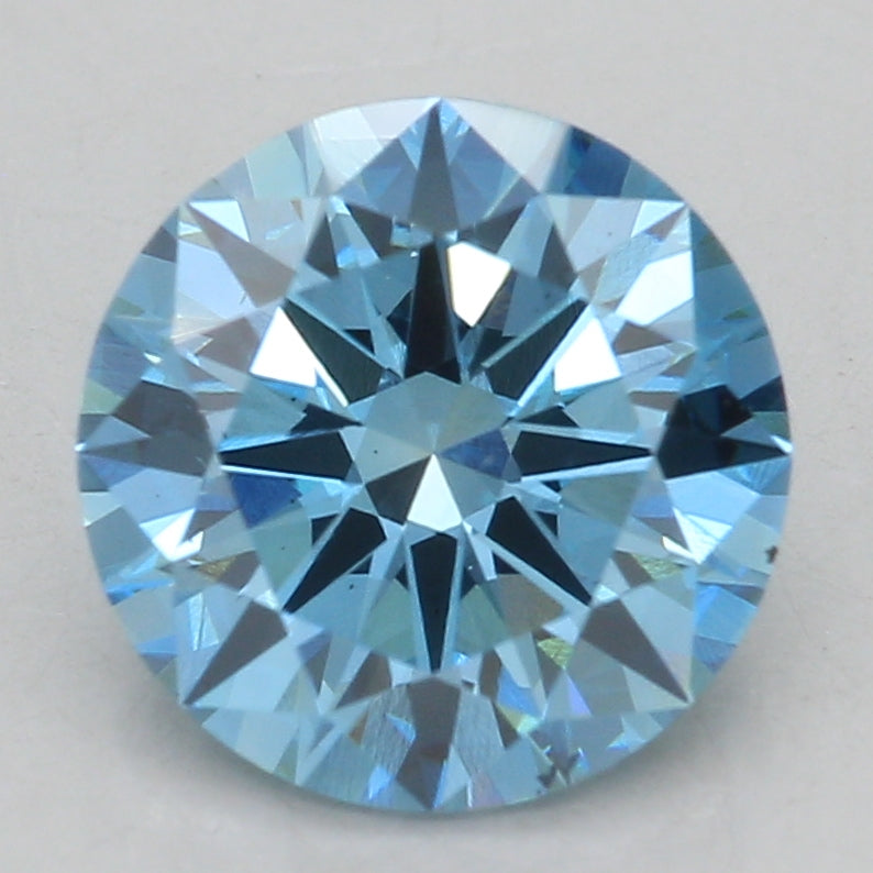 Lab-Grown Diamond 1.50ct, Round, Blue, VS2
