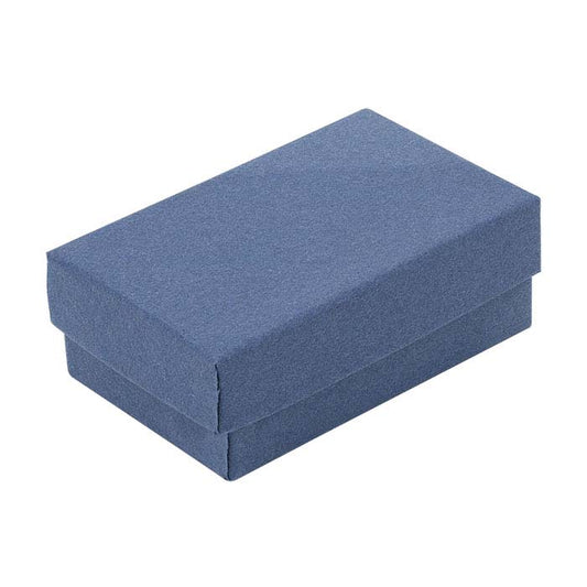 Navy Blue Recycled-Paper 63.5mm x 38.1mm x 22.22mm Gift Box