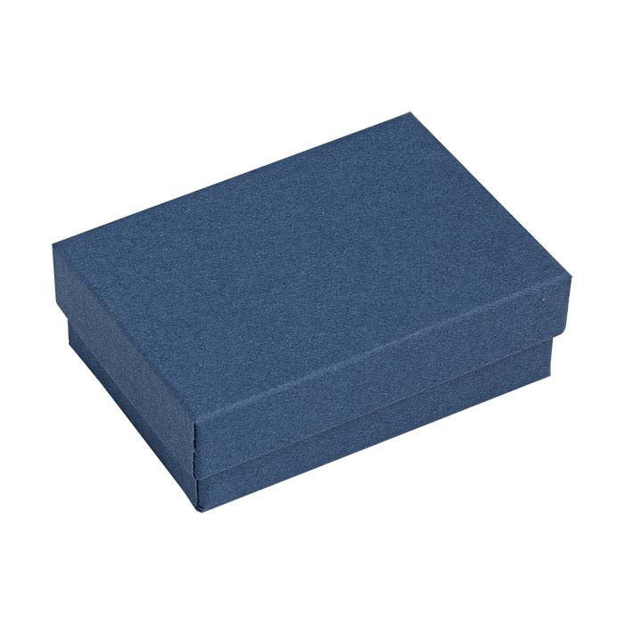 Navy Blue Recycled-Paper 77.79mm x 53.97mm x 25.4mm Gift Box