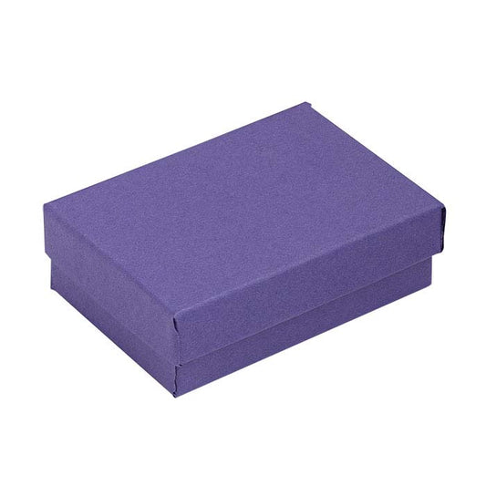 Purple Recycled-Paper 77.79mm x 53.97mm x 25.4mm Gift Box