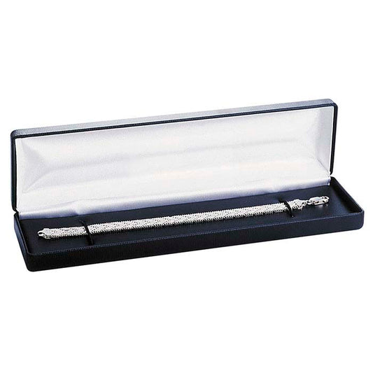 Scatola Regalo per Bracciale in Finta Pelle Nera