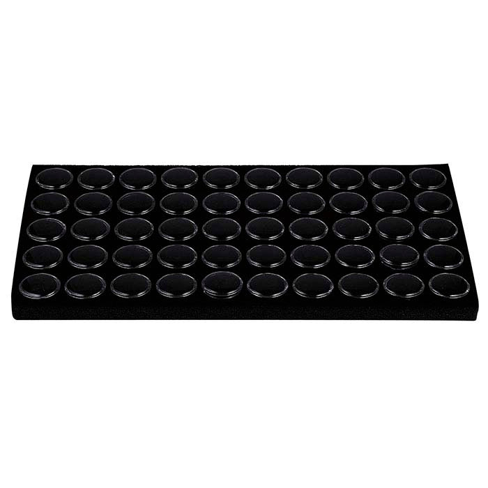 Black Foam Full-Size Tray Liner for Gem Jars